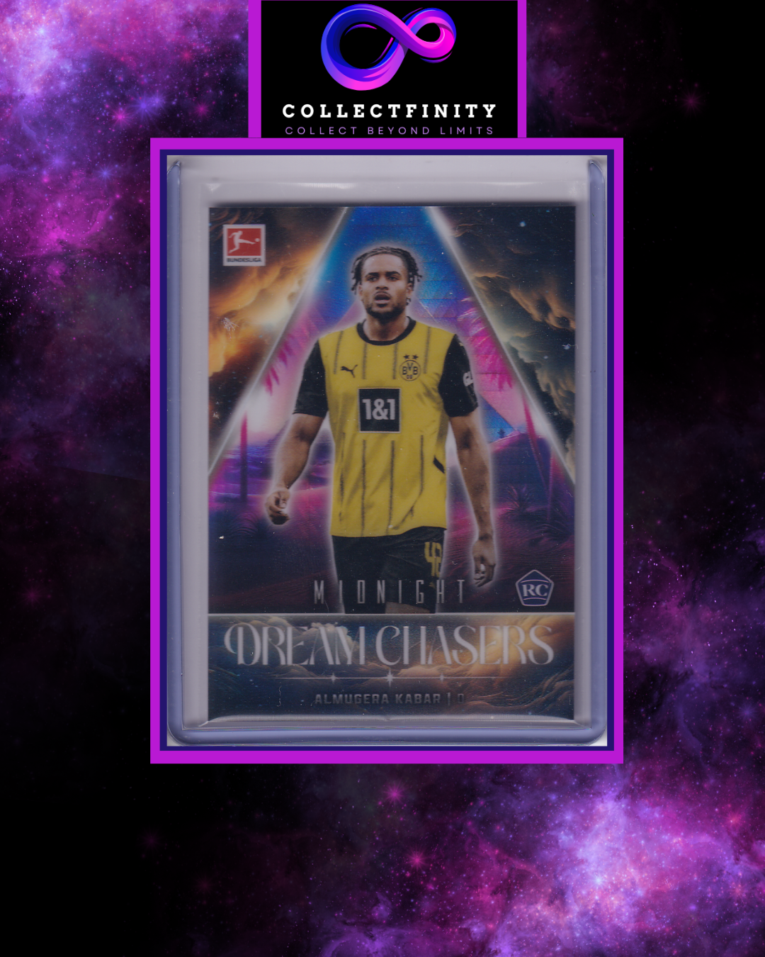2024-25 Topps Bundesliga Midnight Almugera Kabar Dreamchasers