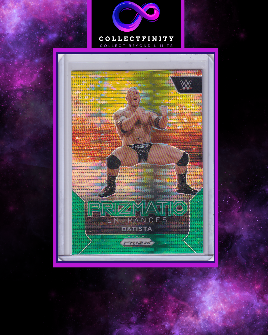 2024 Panini Prizm WWE Batista Prizmatic Entrances /25