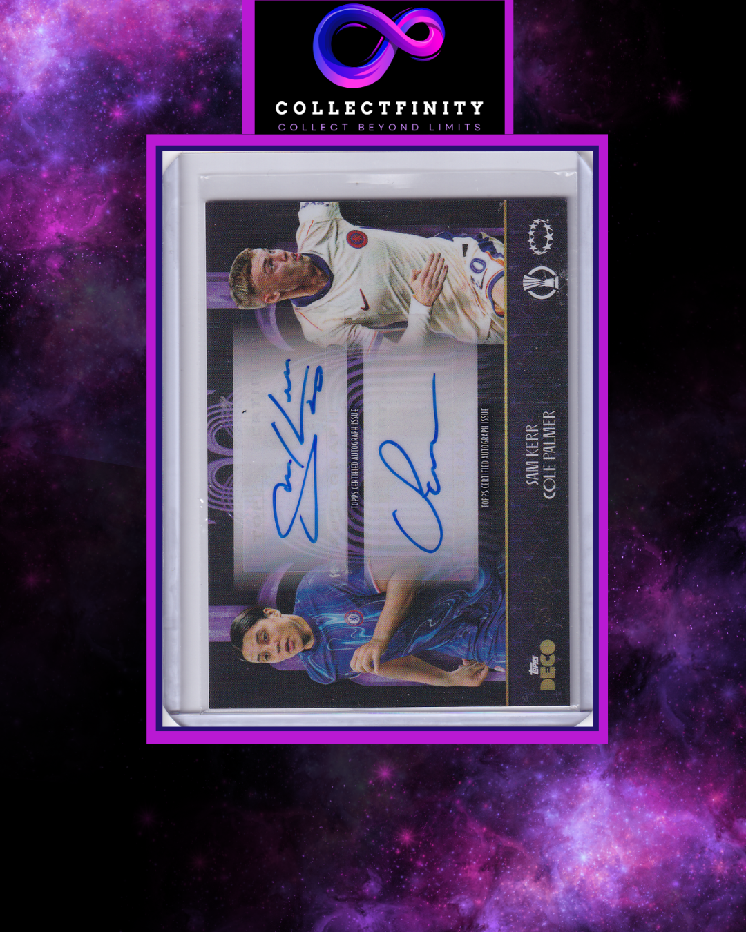 2024-25 Topps Deco Kerr/Palmer Dual Autograph /25