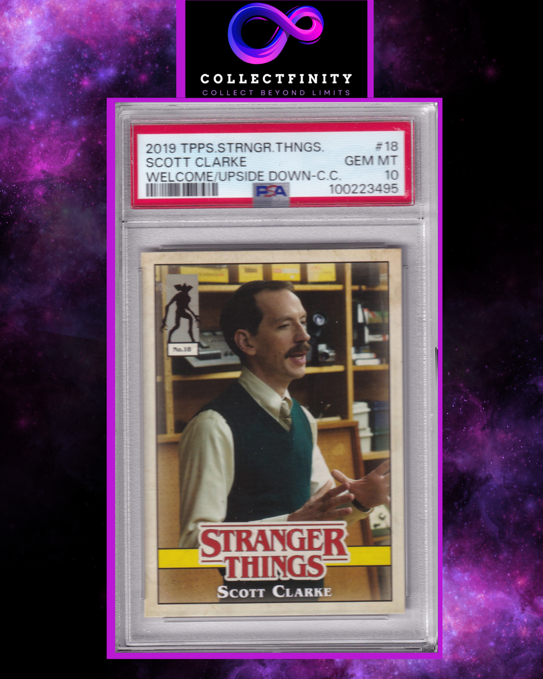 Topps 2019 Stranger Things Season 2 Scott Clarke