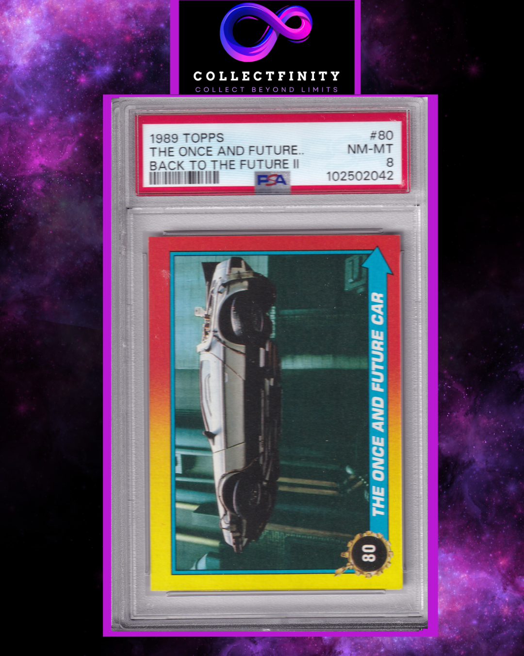 Topps 1989 Back To The Future 2 The Once and Future Car