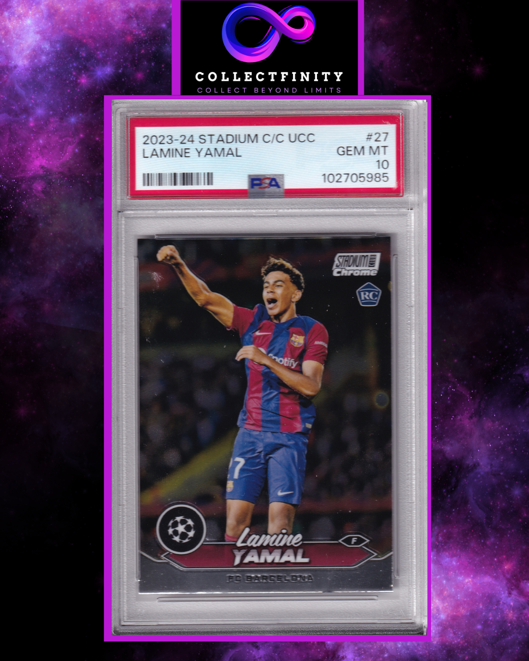 Topps Stadium Club Chrome 2023/24 Lamine Yamal