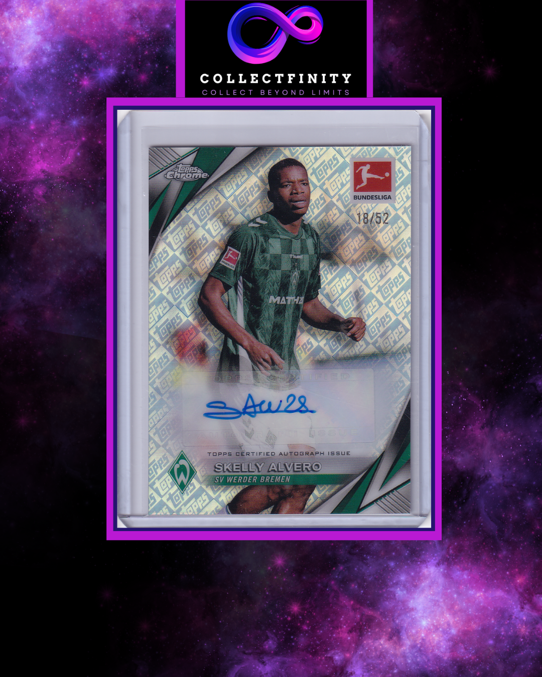 2024-25 Topps Chrome Bundesliga Skelly Alvero Autograph /52