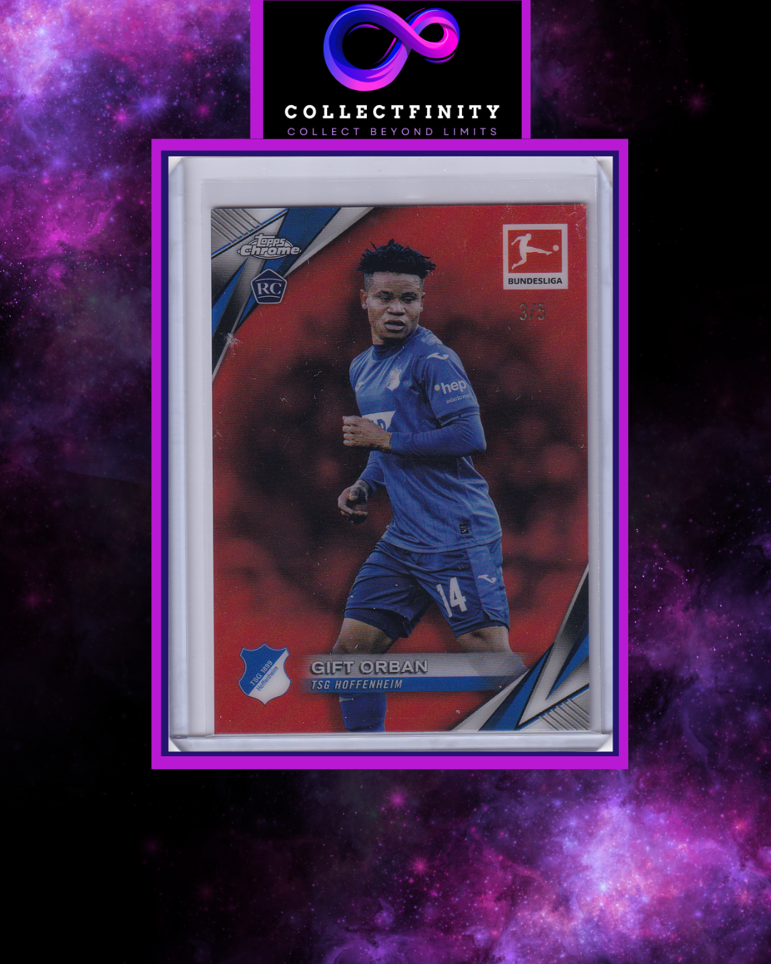2024-25 Topps Chrome Bundesliga Gift Orban /5