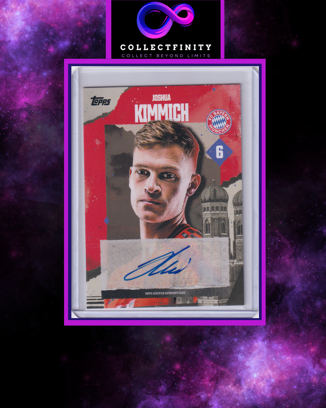 2024-25 Fc Bayern München Team Set Joshua Kimmich Autograph