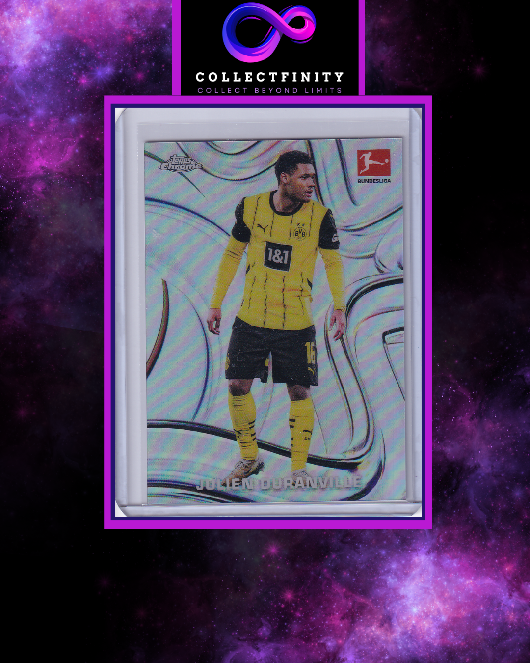 2024-25 Topps Chrome Bundesliga Julien Duranville Hobby Masters