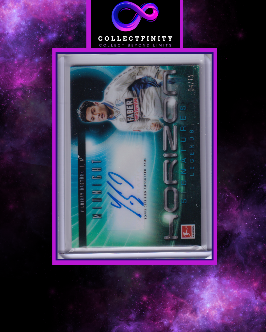 2024-25 Topps Bundesliga Midnight Yildiray Bastürk Autograph /75
