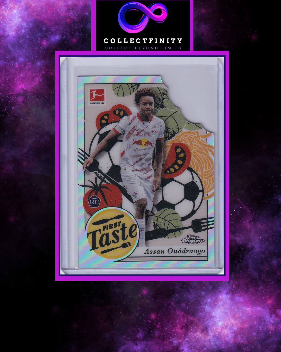 2024-25 Topps Chrome Bundesliga Assan Ouedraogo First Taste