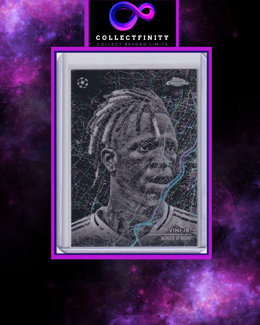 2024-25 Topps Chrome Vini Jr. Munich At Night
