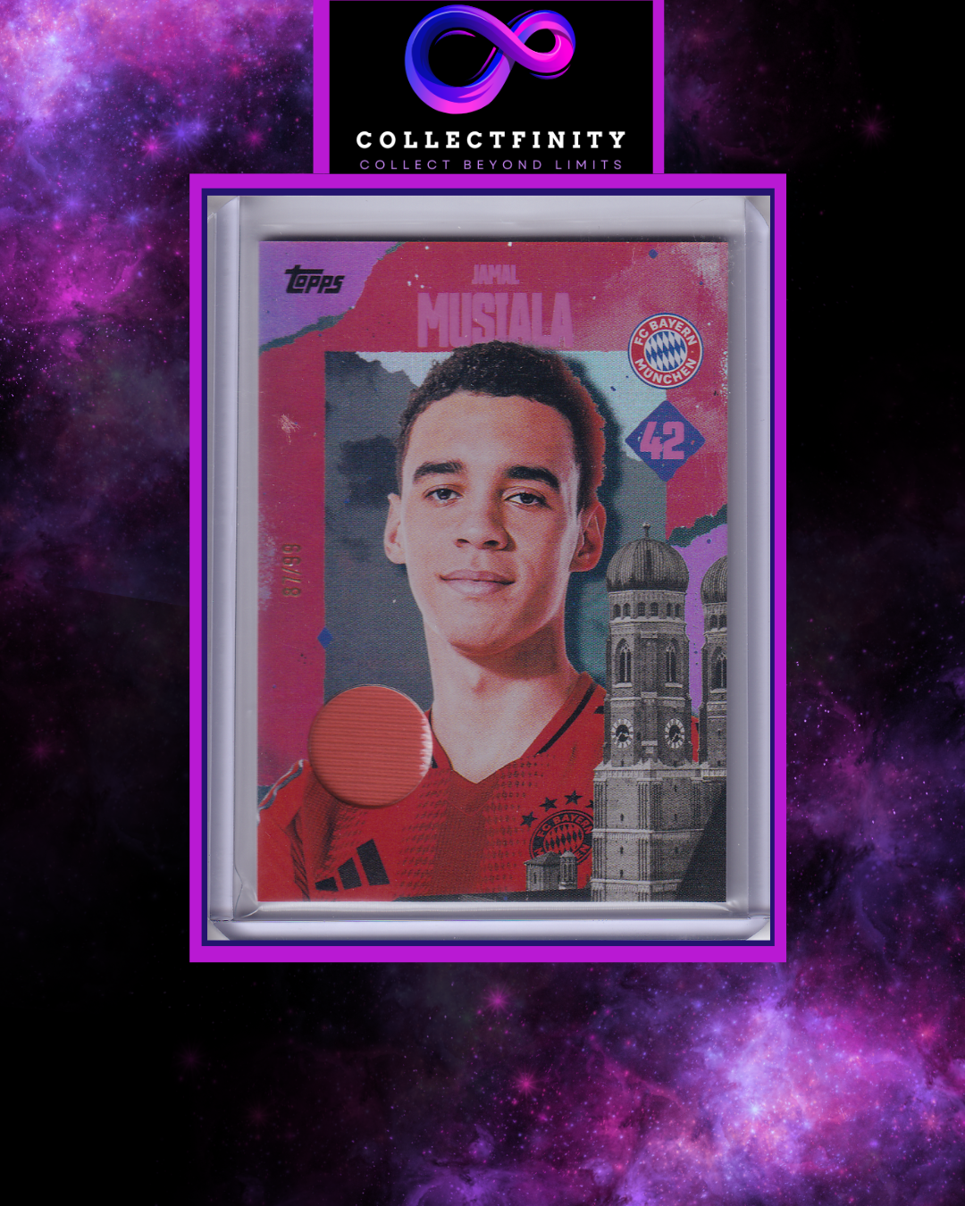2024-25 Fc Bayern München Team Set Jamal Musiala Relic /99