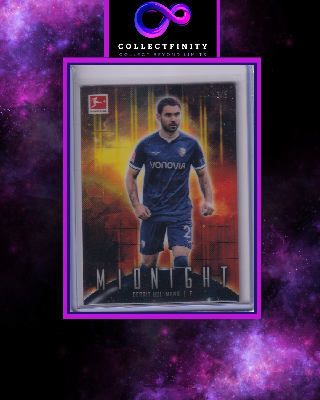 2024-25 Topps Bundesliga Midnight Gerrit Holtmann /5