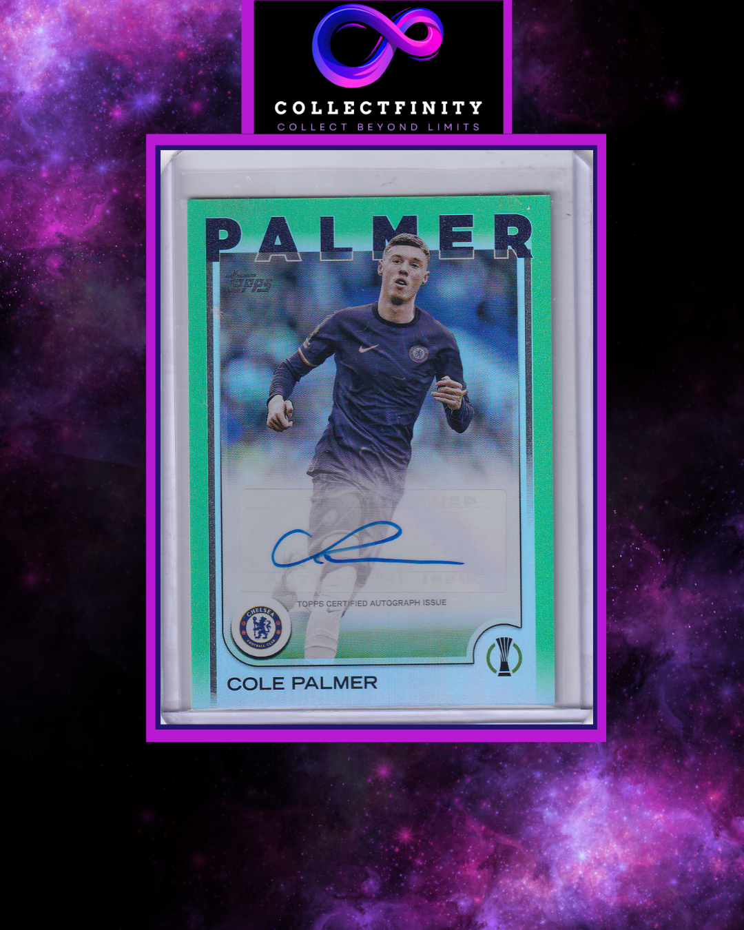 2024-25 Topps Chrome UCC Cole Palmer Autograph /199