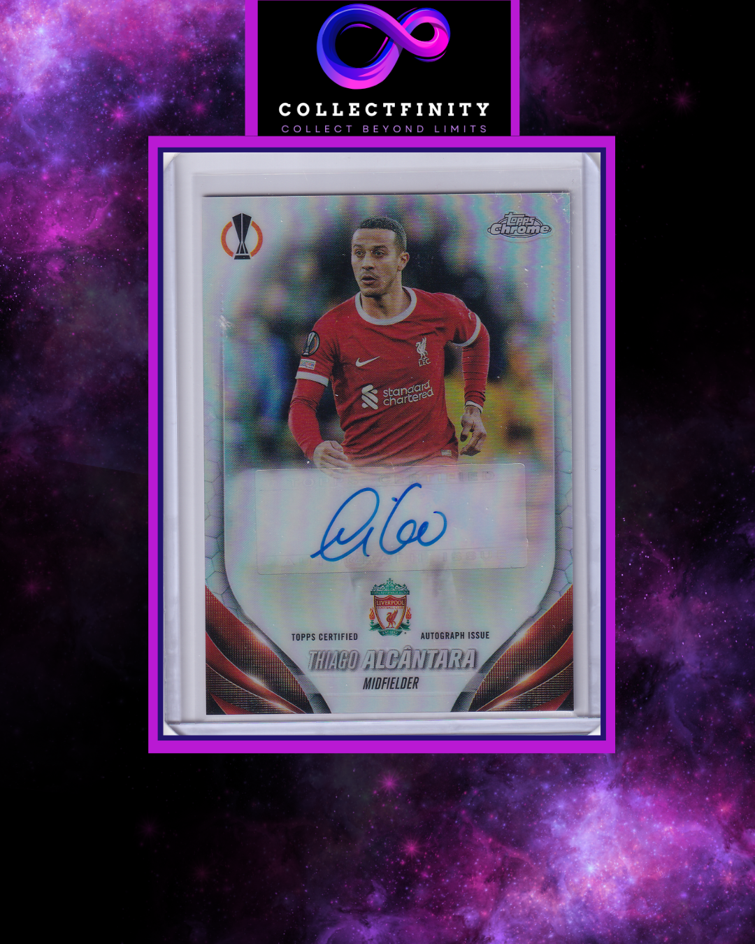 2023-24 Topps UCC Chrome Thiago Alcantara Autograph