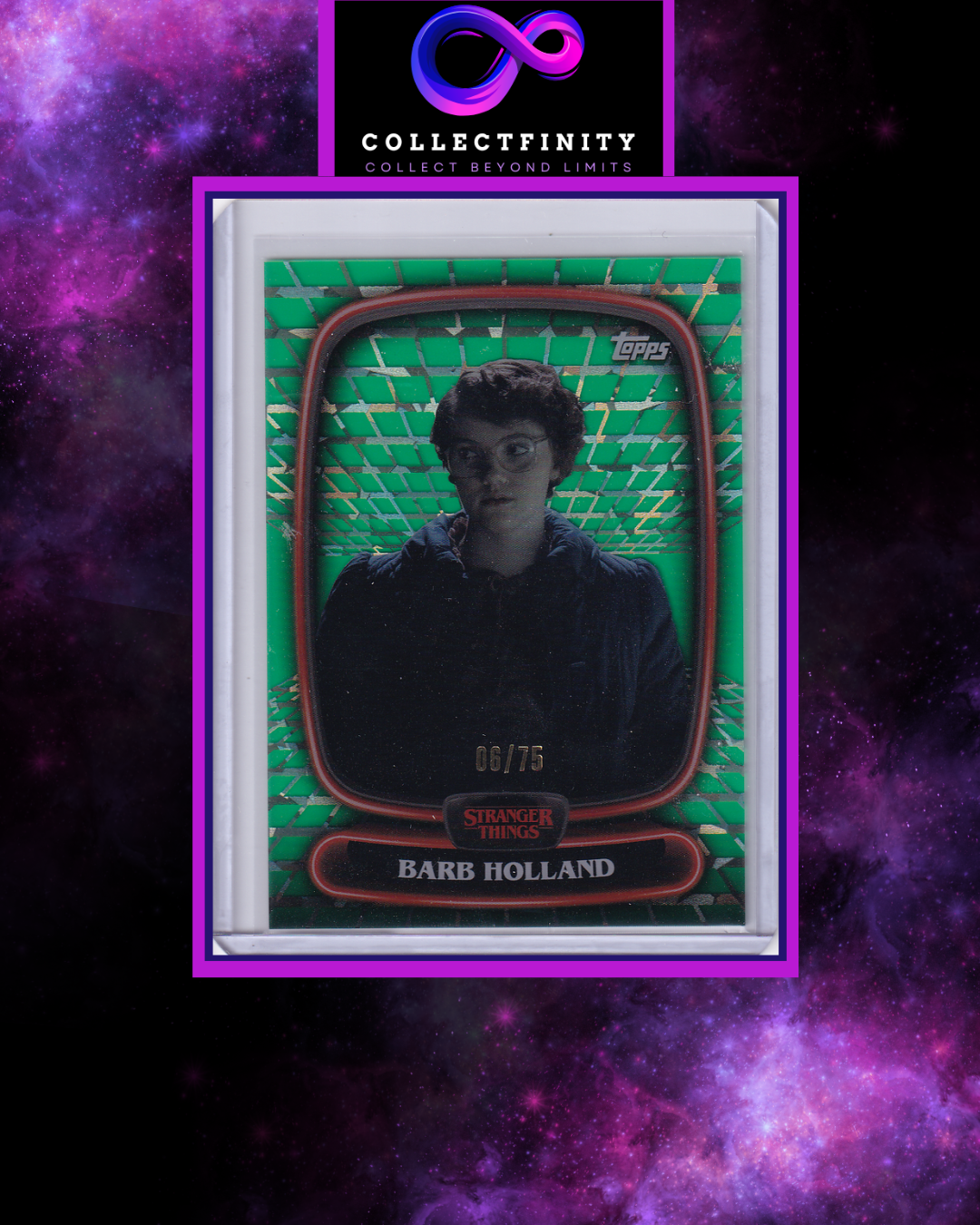 2025 Topps Stranger Things High-Tek Barb Holland /75