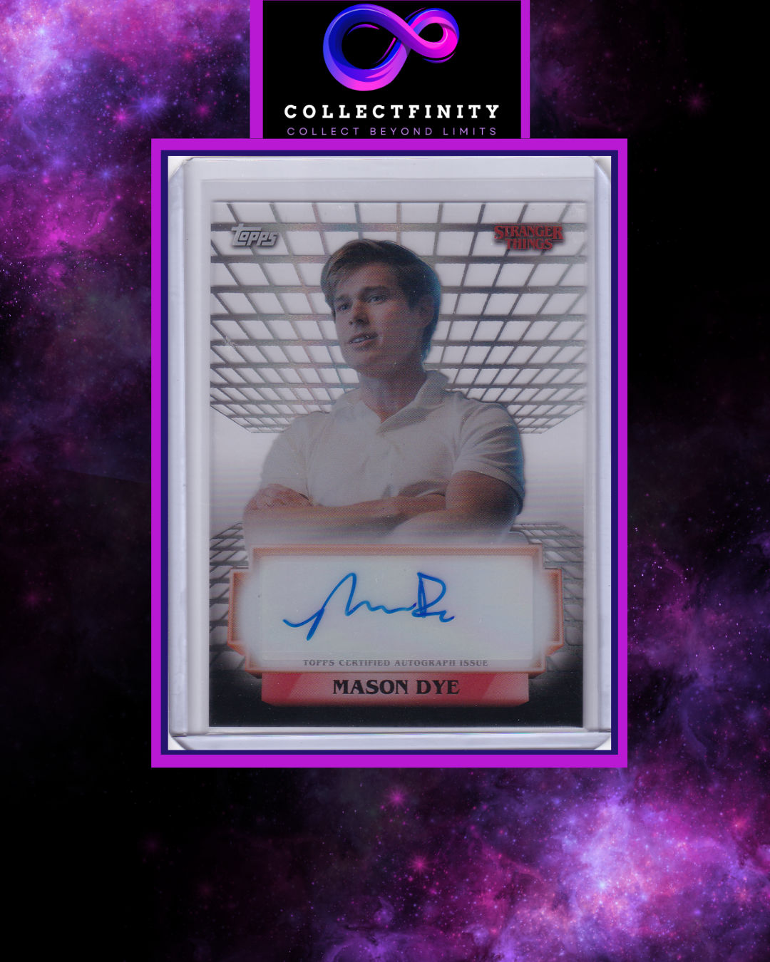2025 Stranger Things High-Tek Mason Dye Autograph