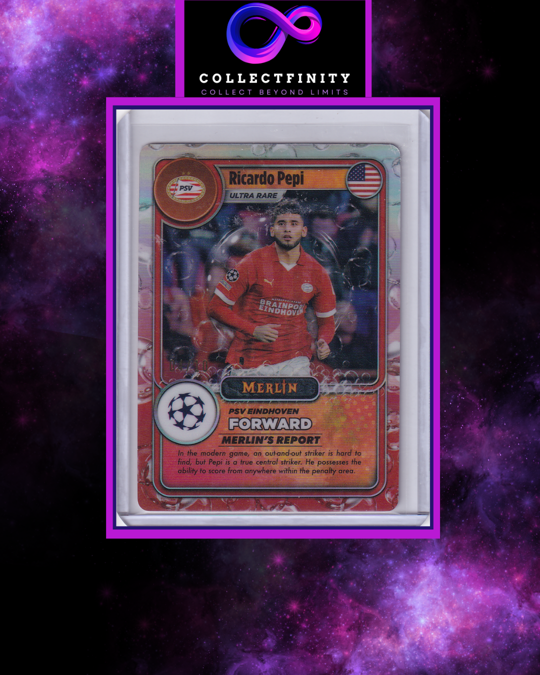 2023-24 Topps Merlin Ricardo Pepi Gamer´s Report /10