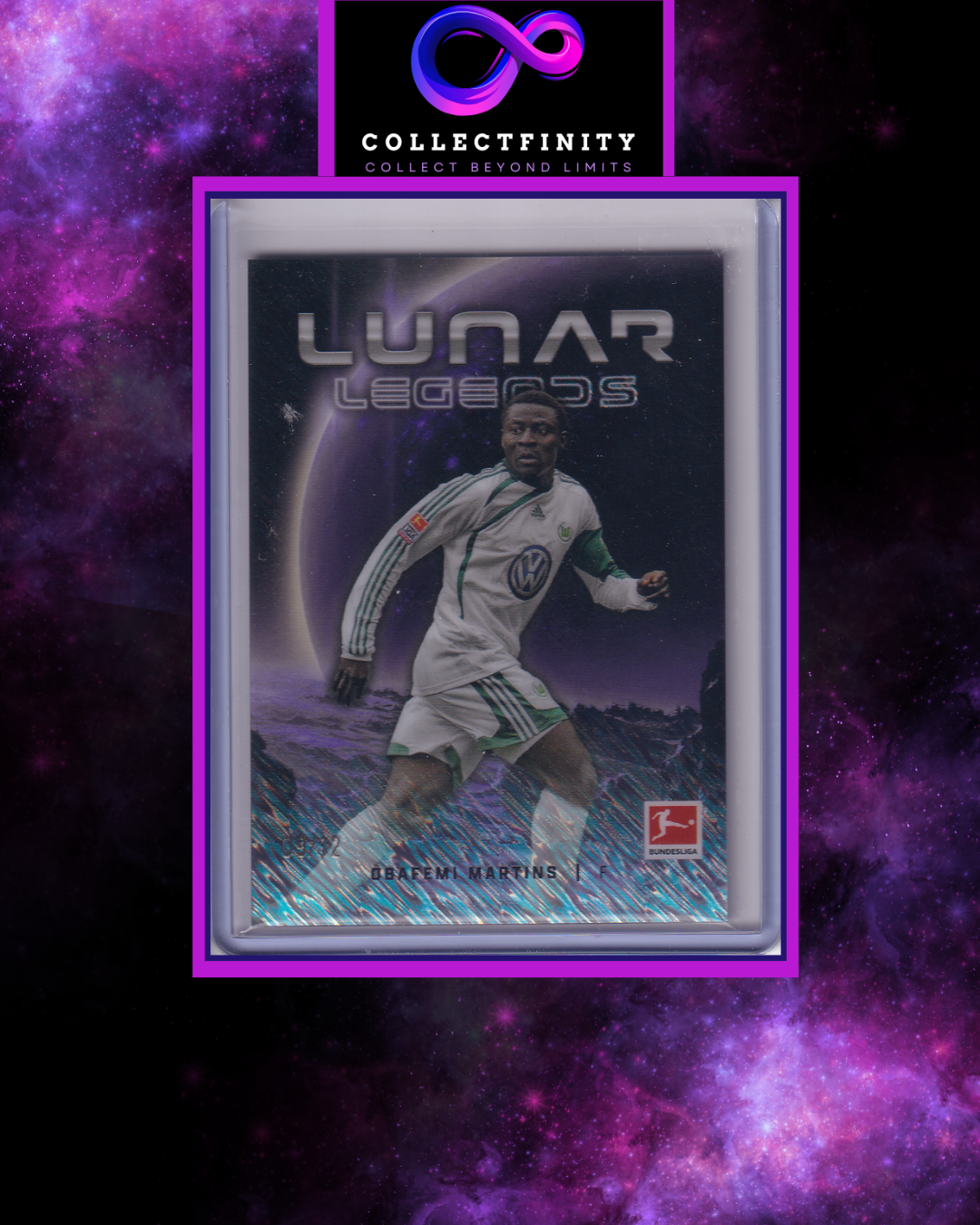 2024-25 Topps Bundesliga Midnight Obafemi Martins Lunar Legends /12
