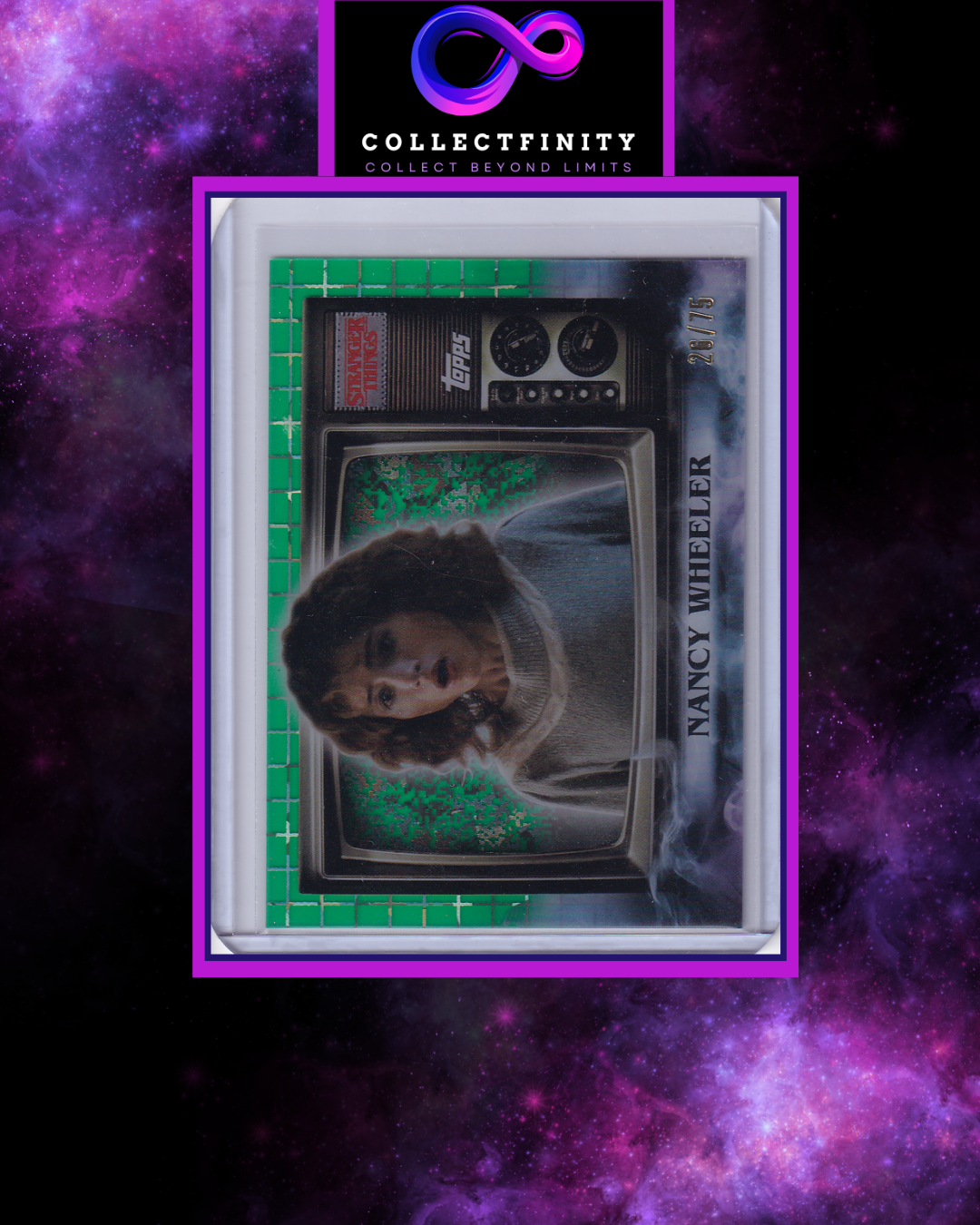2025 Stranger Things High-Tek Nancy Wheeler Static Age /75