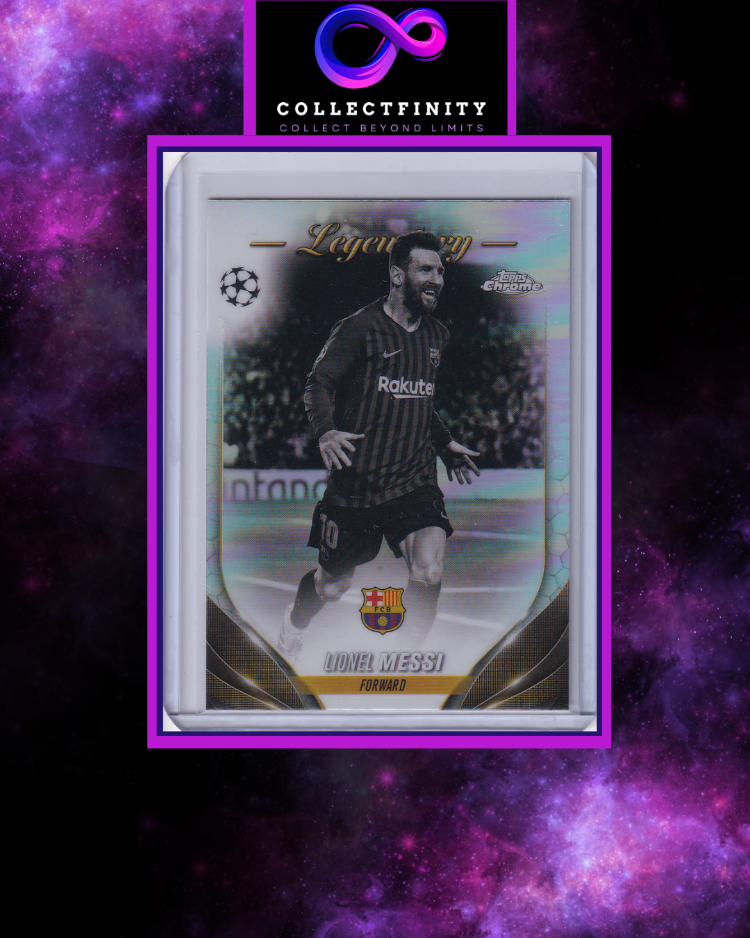 2023-24 Topps UCC Chrome Lionel Messi Legendary Variation