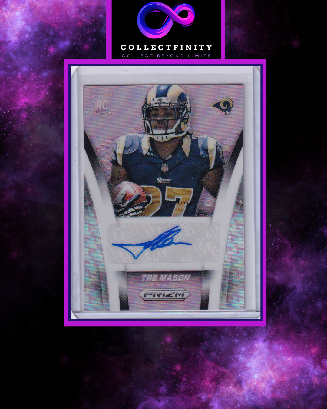 2014 Panini Prizm Tre Mason Autograph /50