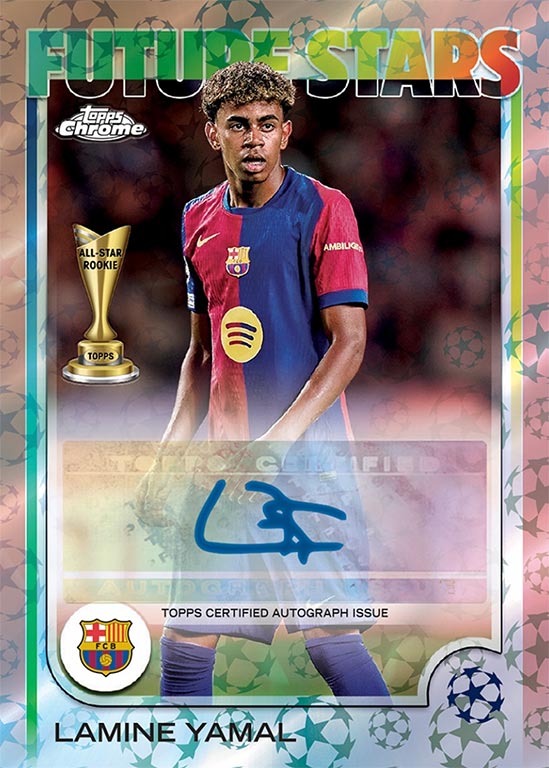 2024-25 Topps UCC Chrome Logofractor (UK only)