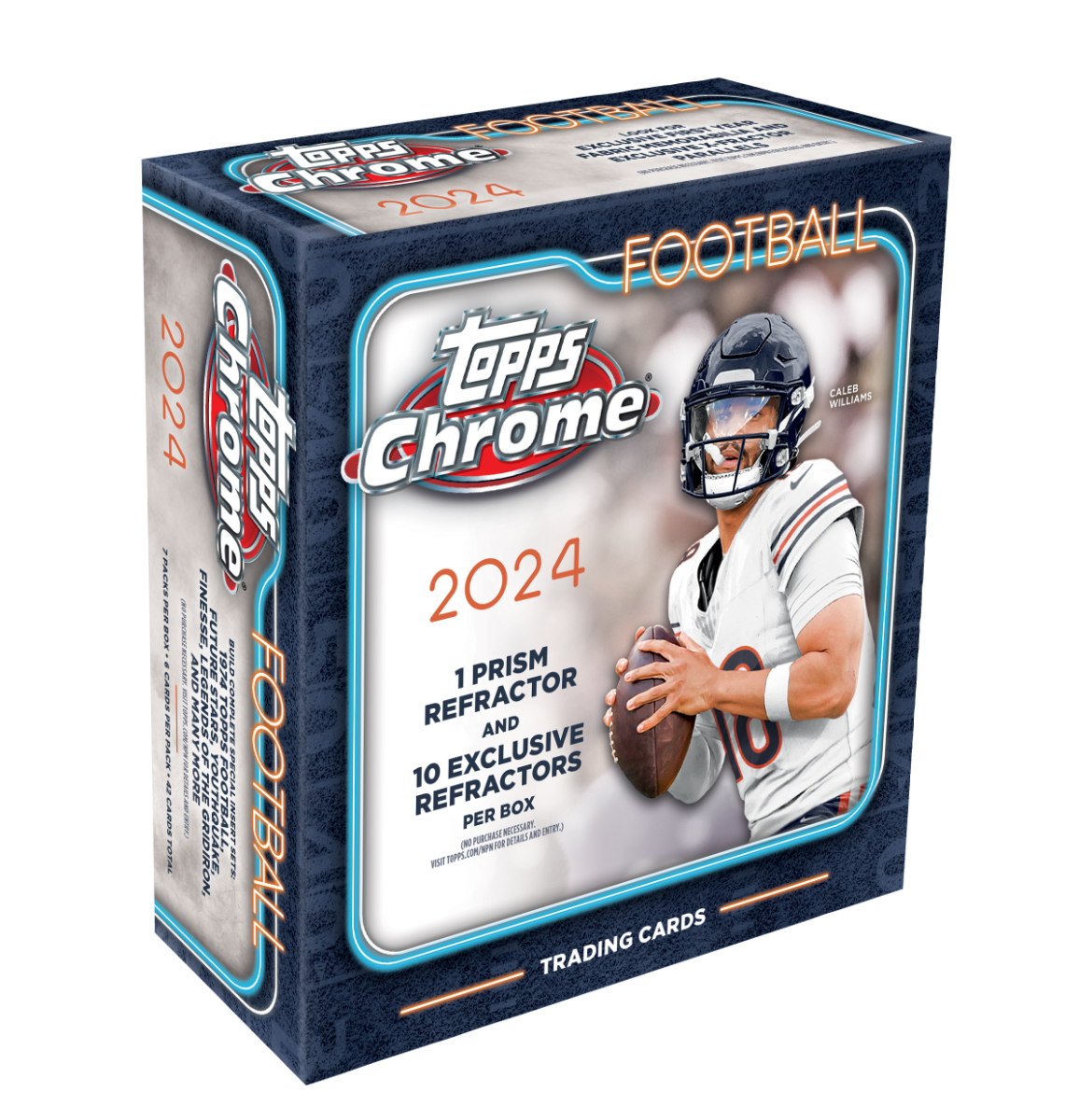 2024 Topps Chrome Football Mega Box