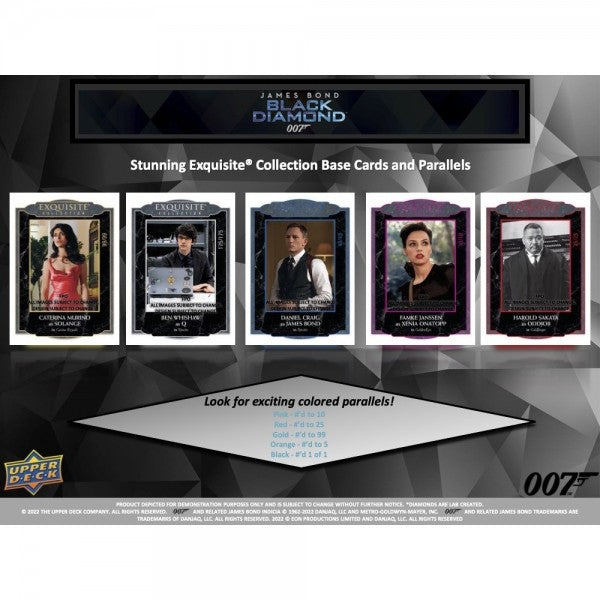 2023 Upper Deck James Bond Black Diamond