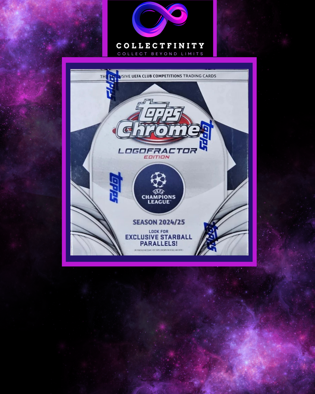 2024-25 Topps UCC Chrome Logofractor (UK only)
