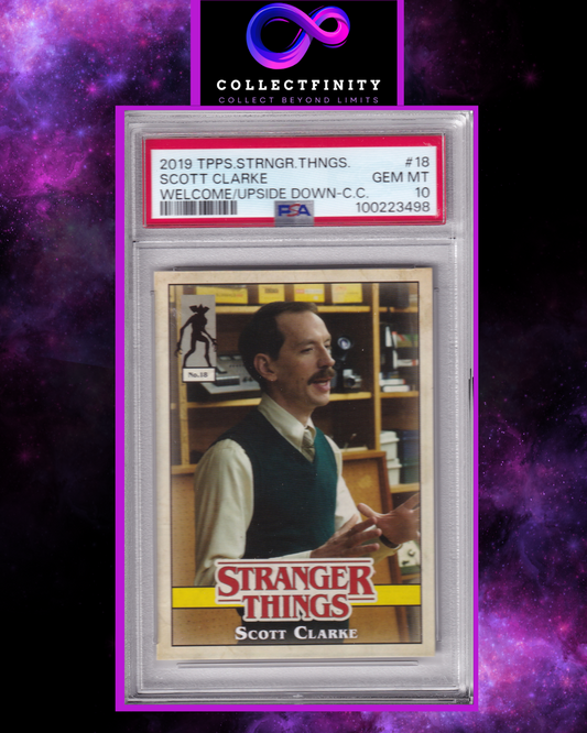 Topps 2019 Stranger Things Season 2 Scott Clarke