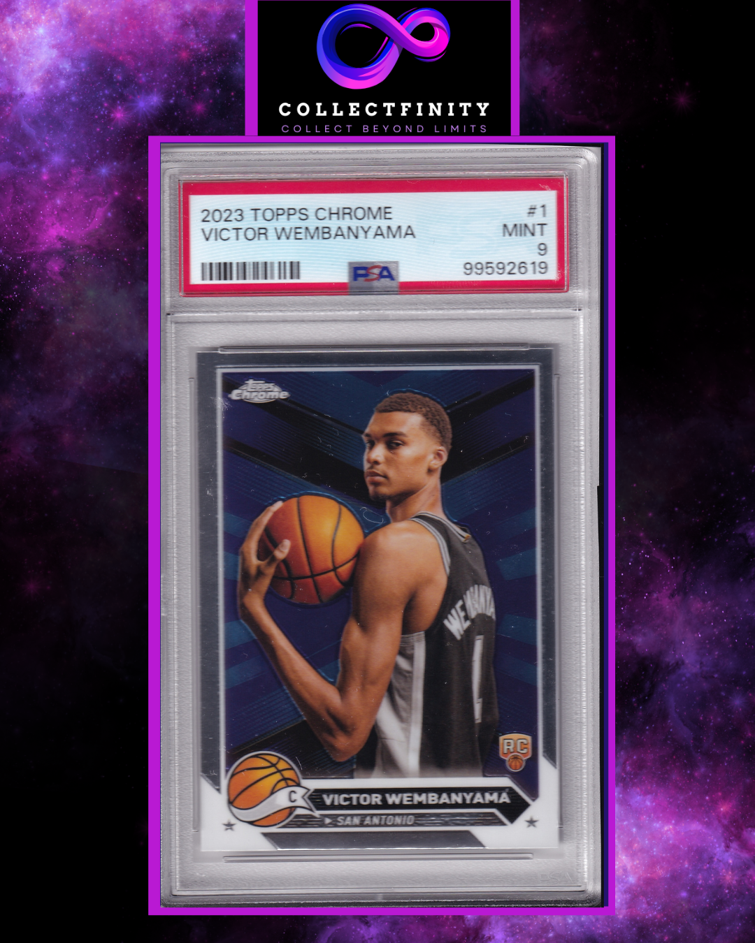 Topps Chrome 2023 Victor Wenbanyama