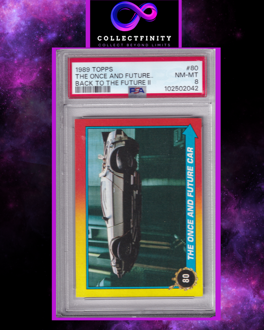 Topps 1989 Back To The Future 2 The Once and Future Car
