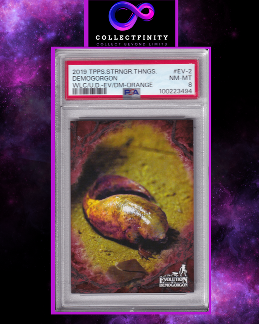 Topps 2019 Stranger Things Season 2 Evolution of Demogorgon Orange /50