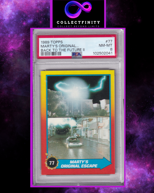 Topps 1989 Back To The Future 2 Marty's Original Escape