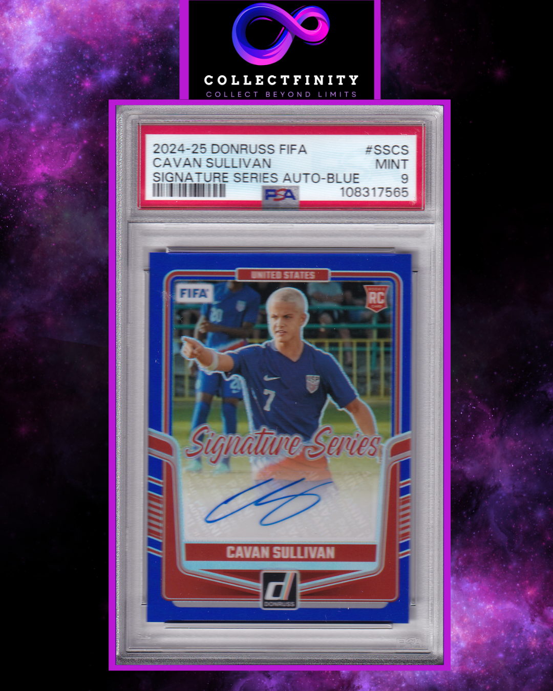 2024-25 Donruss Fifa Cavan Sullivan Autograph /25