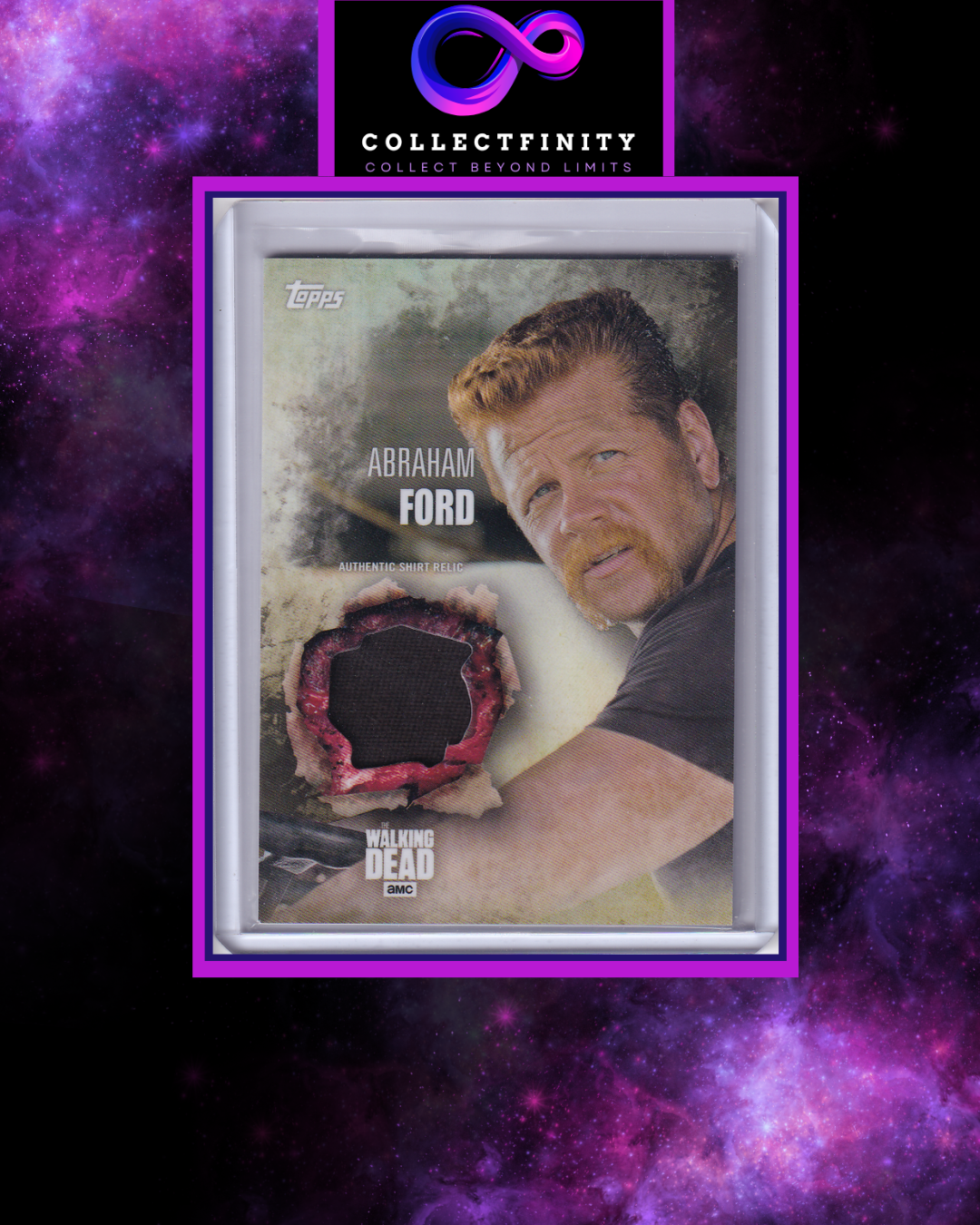 2016 Topps The Walking Dead Season 5 Abraham Ford Shirt Relic