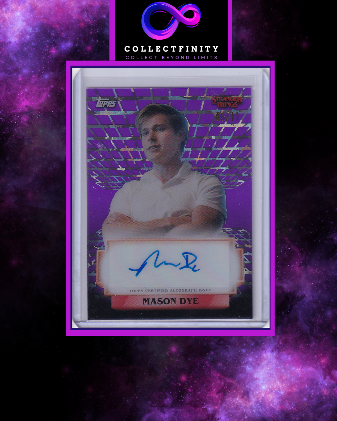 2025 Stranger Things High-Tek Mason Dye Autograph /11