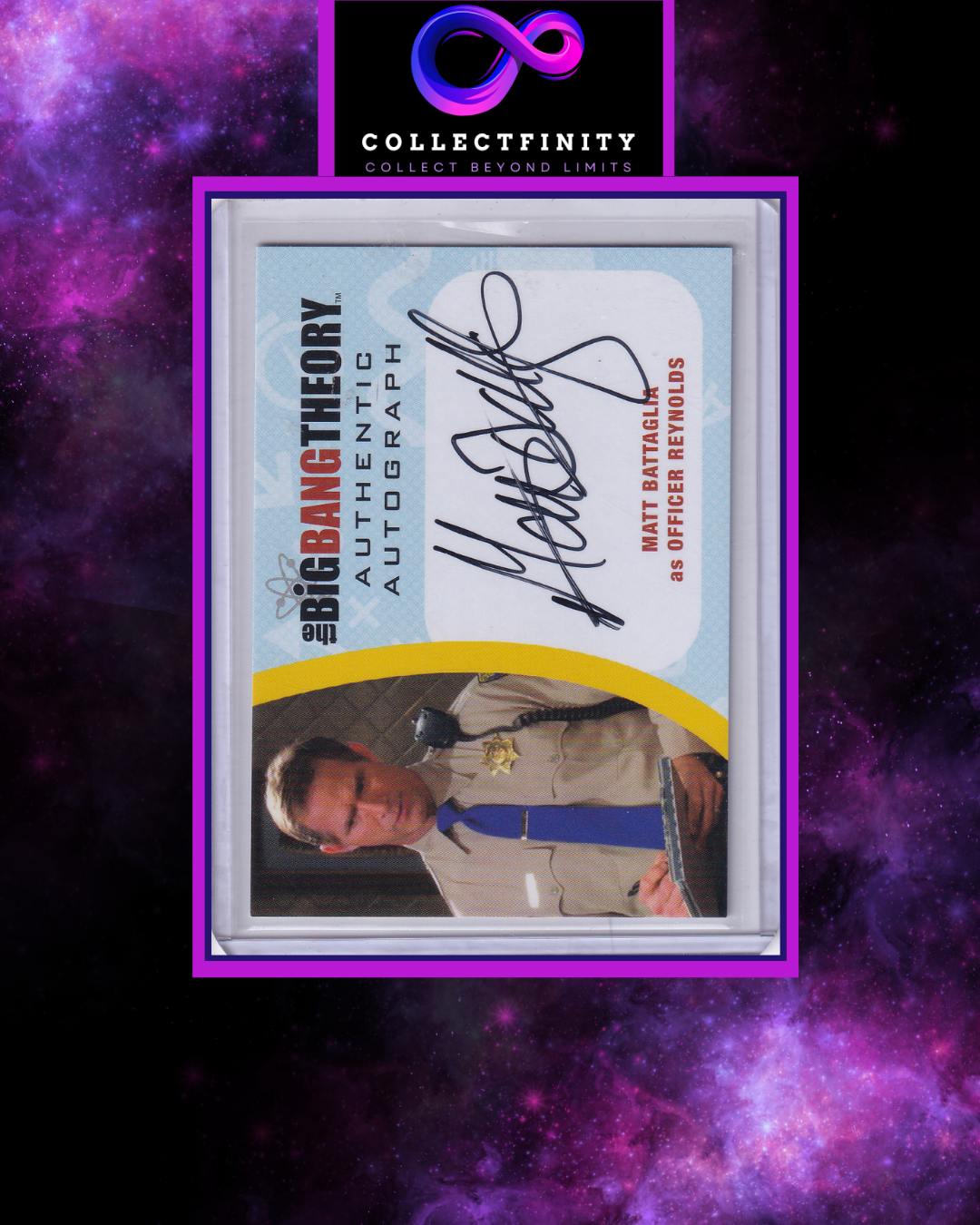2016 Cryptozoic The Big Bang Theory Season 6&7 Matt Battaglia Autograph