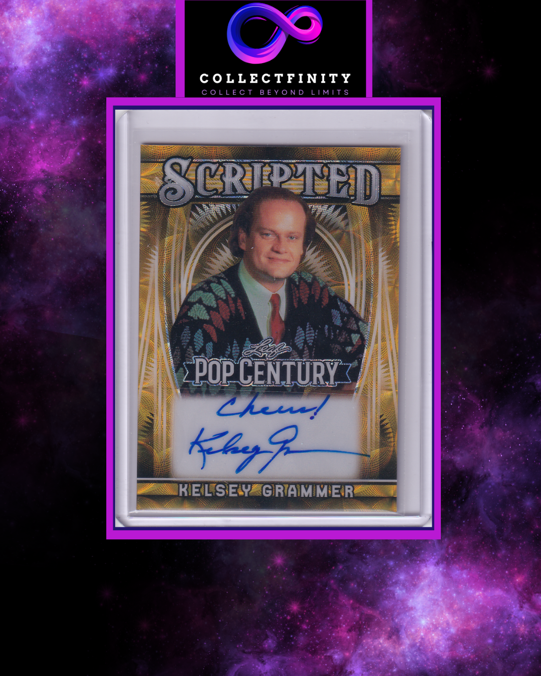 2025 Leaf Pop Century Kelsey Grammer Scripted Autograph 1/1