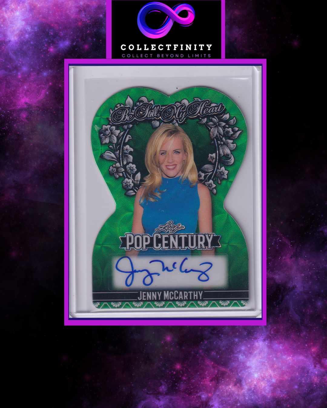 2025 Leaf Pop Century Jenny McCarthy Be Still My Heart Autograph 1/1