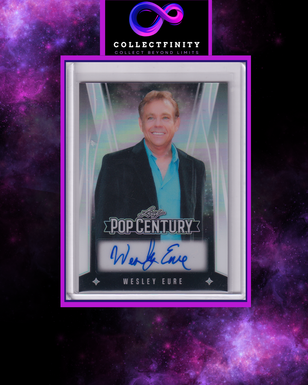 2025 Leaf Pop Century Wesley Eure Autograph /25