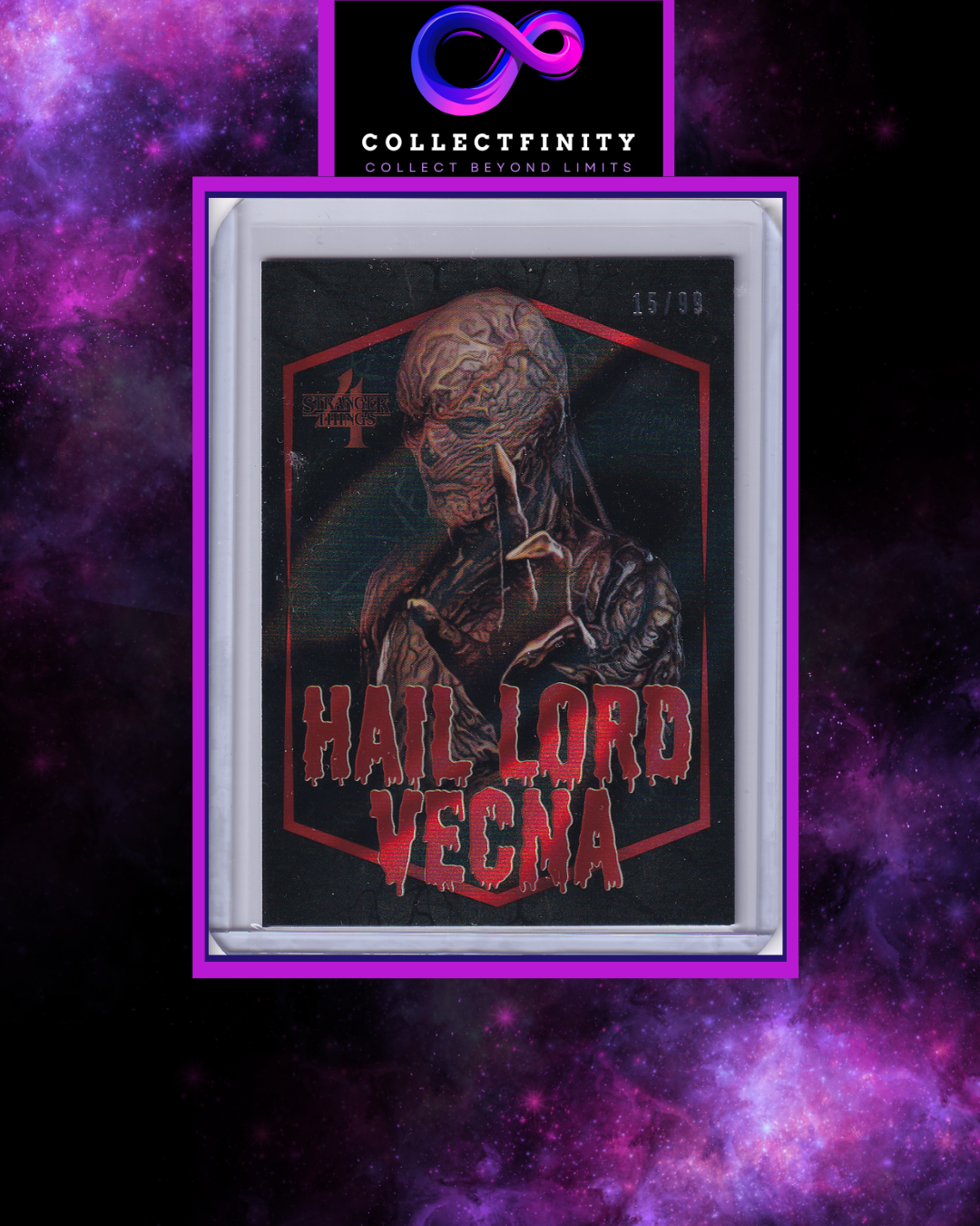 2023 Zerocool Stranger Things Season 4 Hail Lord Vecna /99