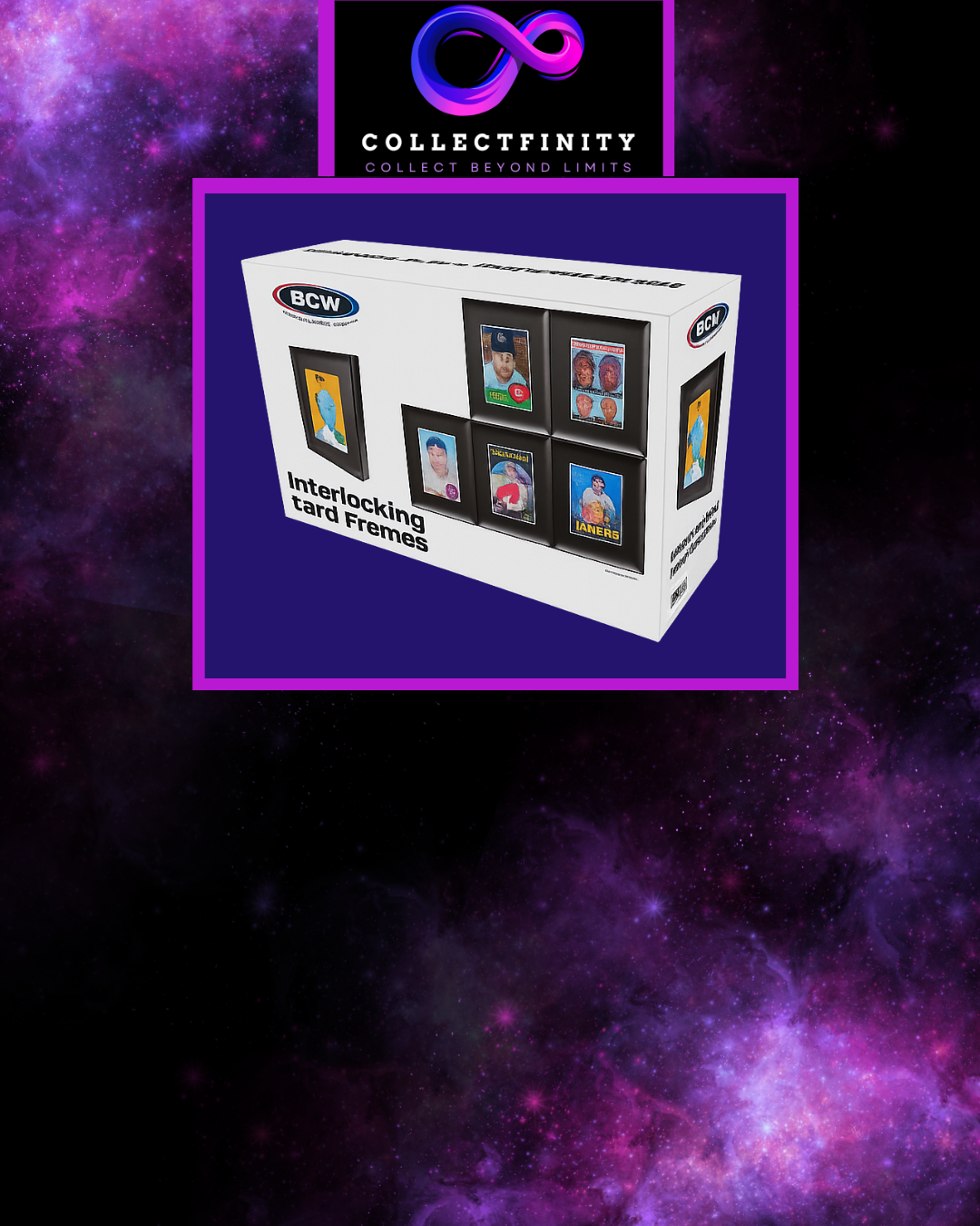 BCW Interlocking Card Frames