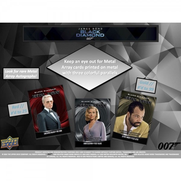 2023 Upper Deck James Bond Black Diamond