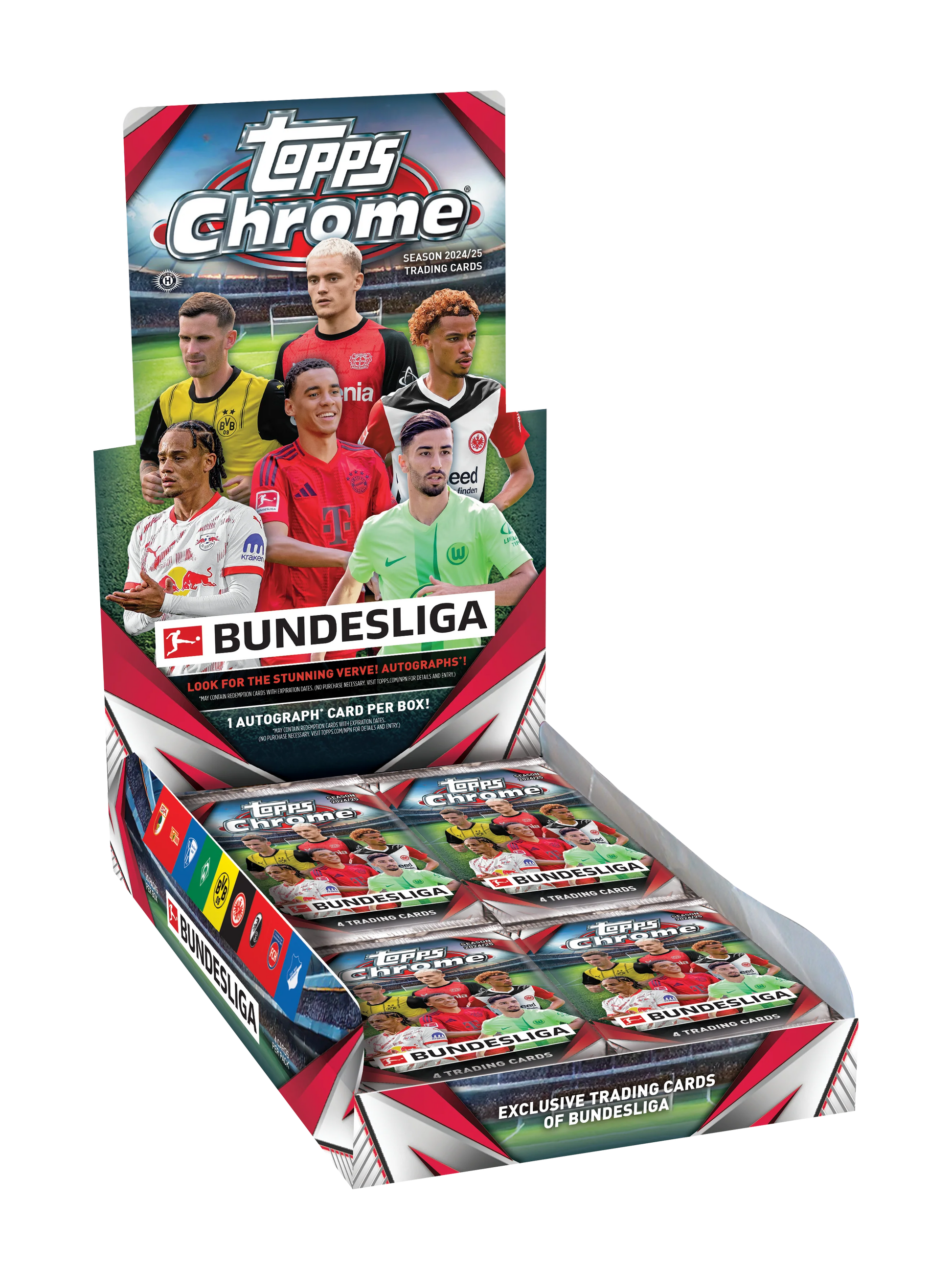 2024-25 Topps Chrome Bundesliga Hobby Box