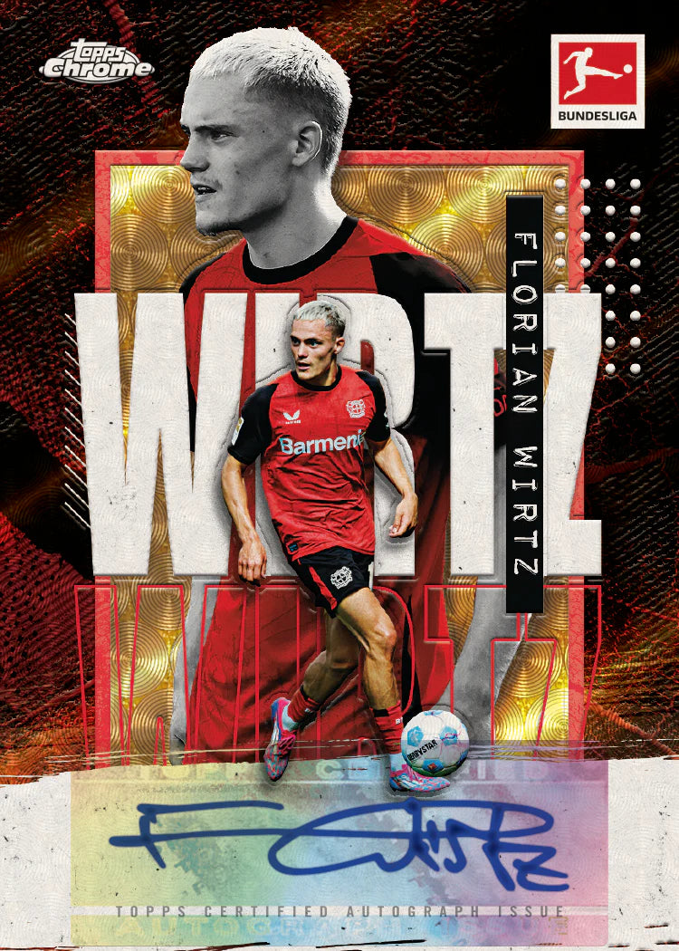 2024/25 Topps Bundesliga Chrome 2x Full Case PYT