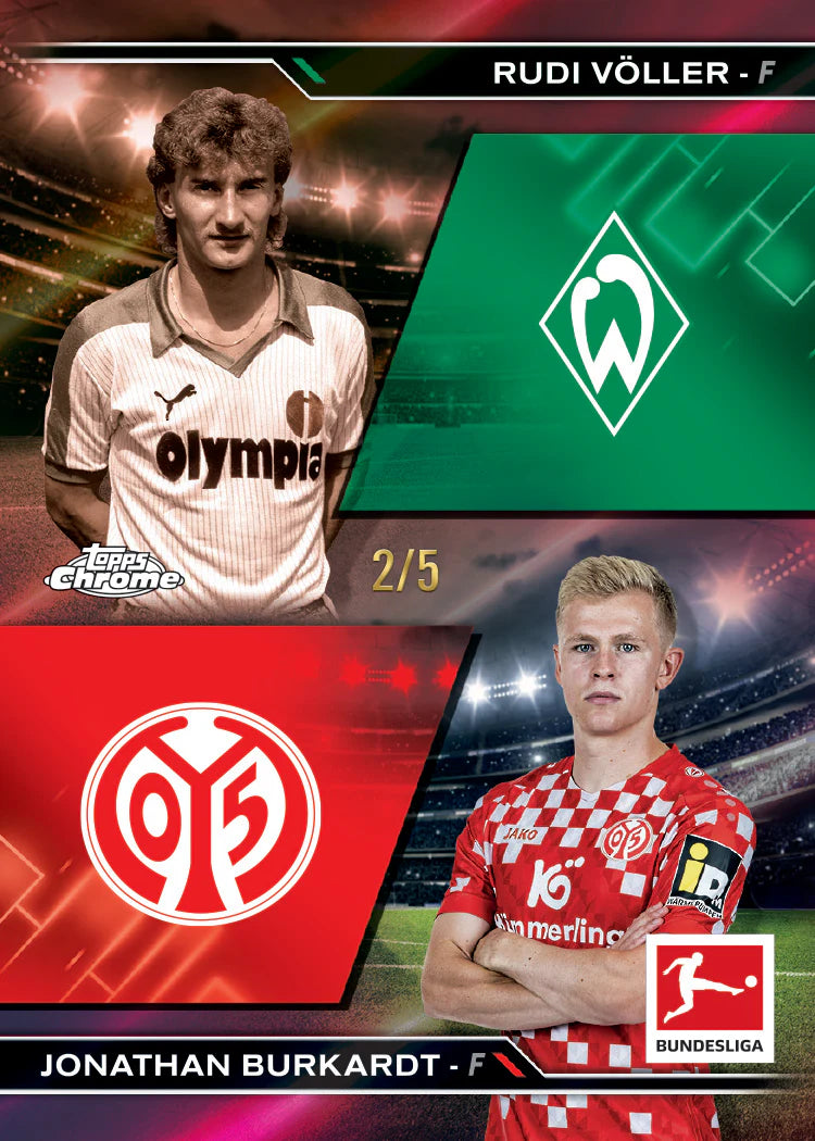 2024/25 Topps Bundesliga Chrome 2x Full Case PYT